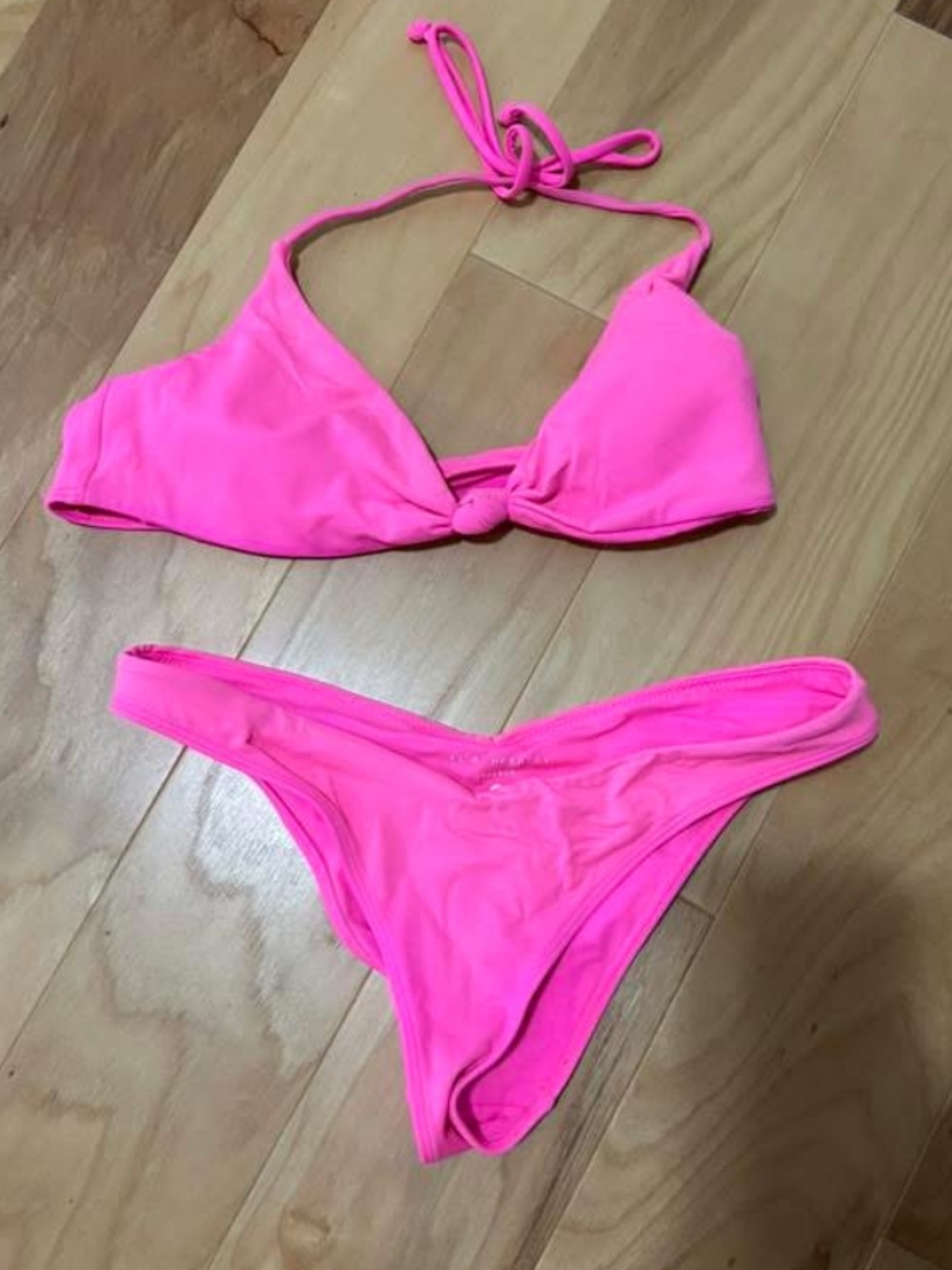 Pacsun neon pink bikini
